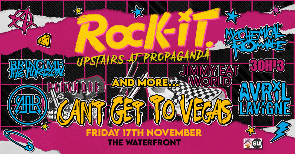 Cant Get To Vegas – Upstairs at Rock it! – The Waterfront!