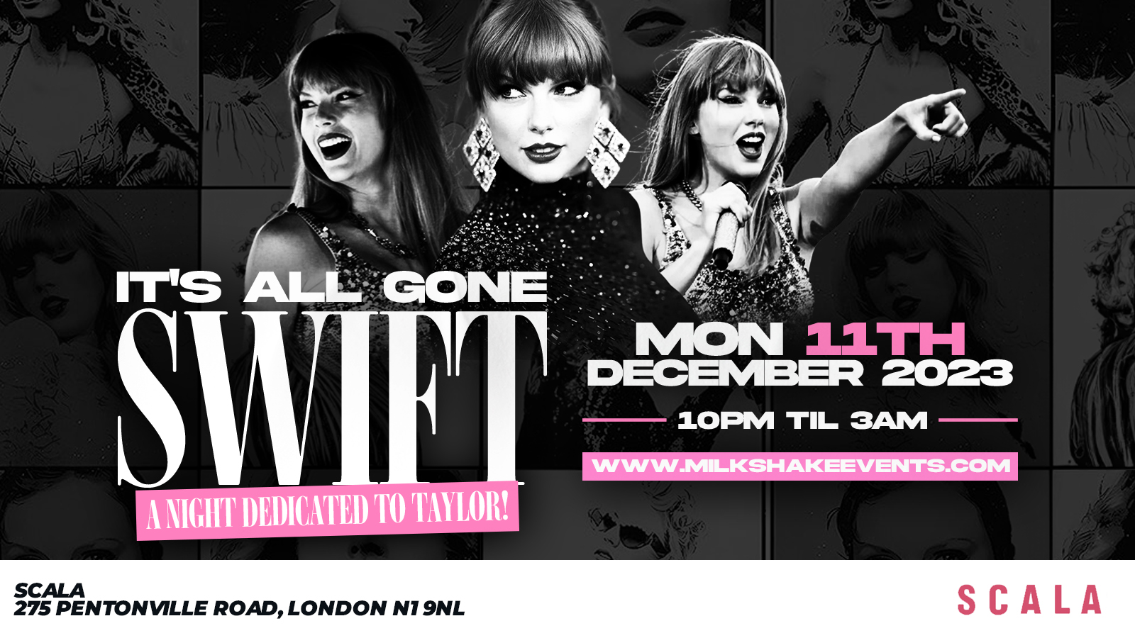 TONIGHT 💜 It’s All Gone Swift – A Night Dedicated to Taylor! | Live from Scala Kings Cross!