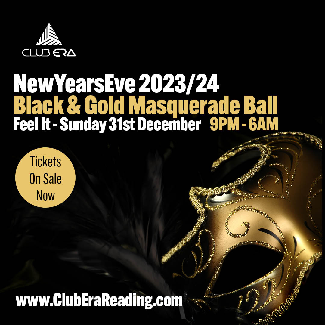 NEW YEARS EVE @ CLUB ERA’S BLACK AND GOLD MASQUERADE BALL (95% SOLD OUT)