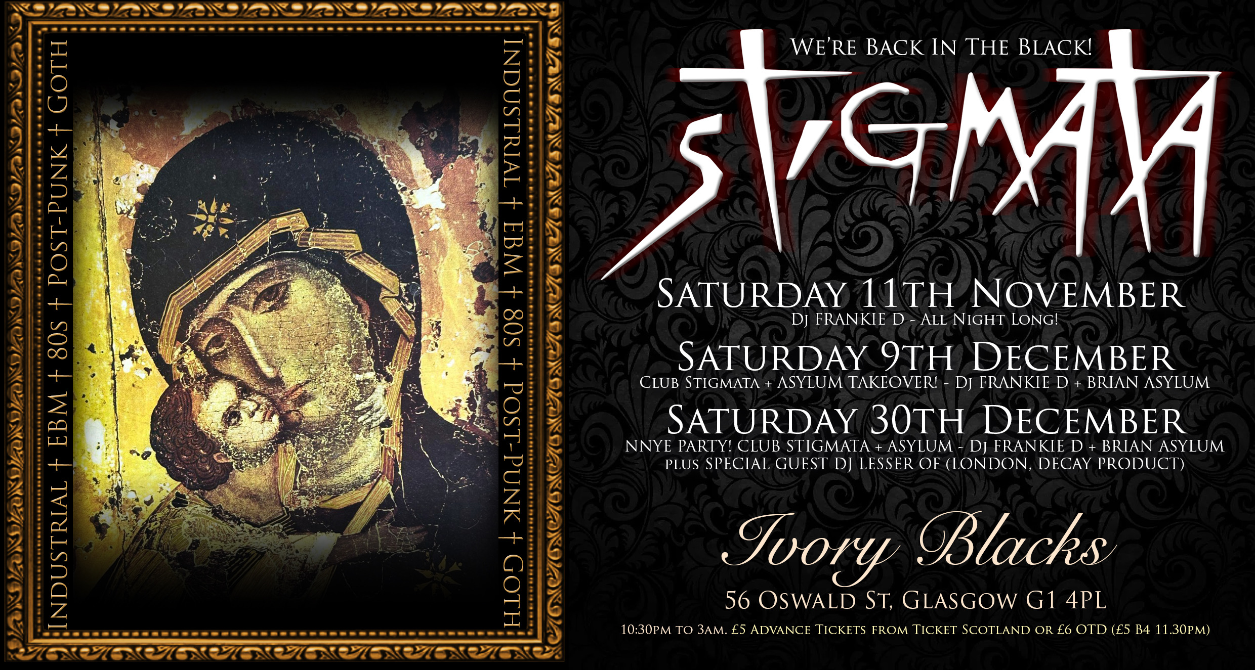 CLUB STIGMATA – Dj Frankie D