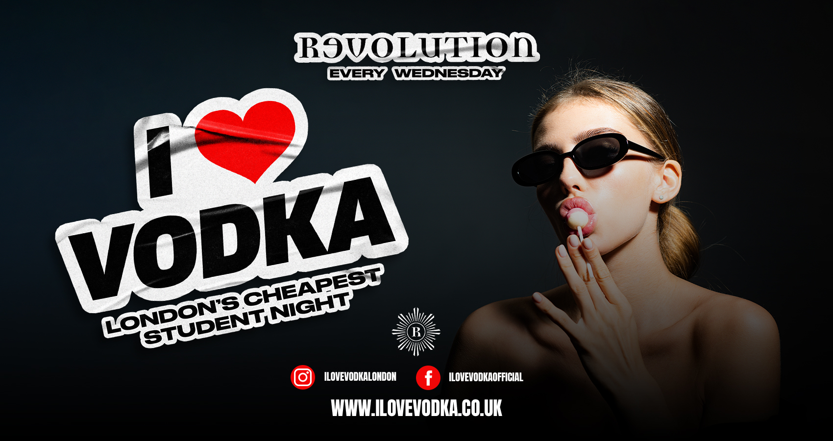 FREE PARTY – I 💔 Vodka – London’s Cheapest Student Sesh 🤪 The Halloween Hangover @ LOOP