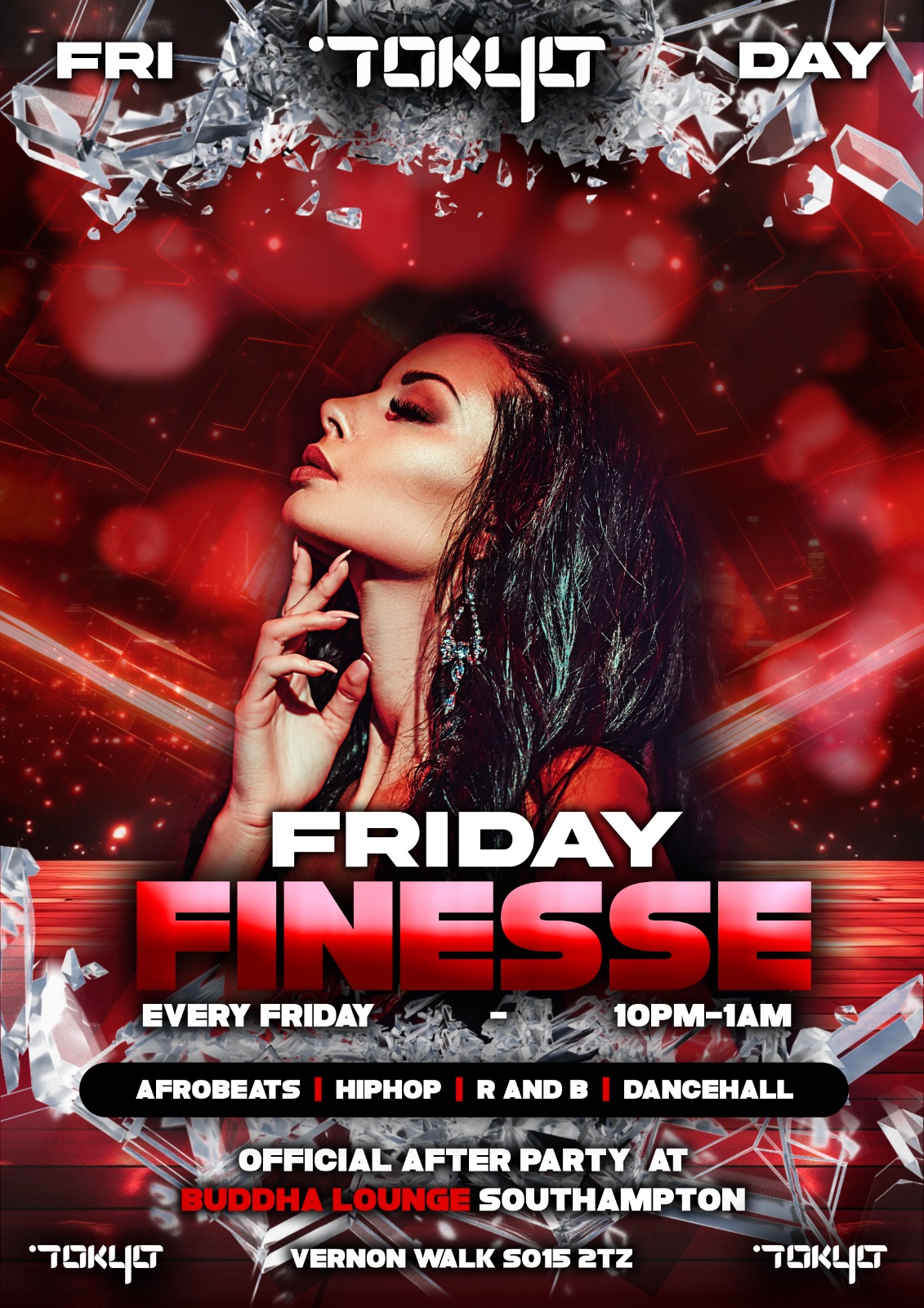 Friday Finesse! Tequila Rose takeover £2 tequila Rose all night at