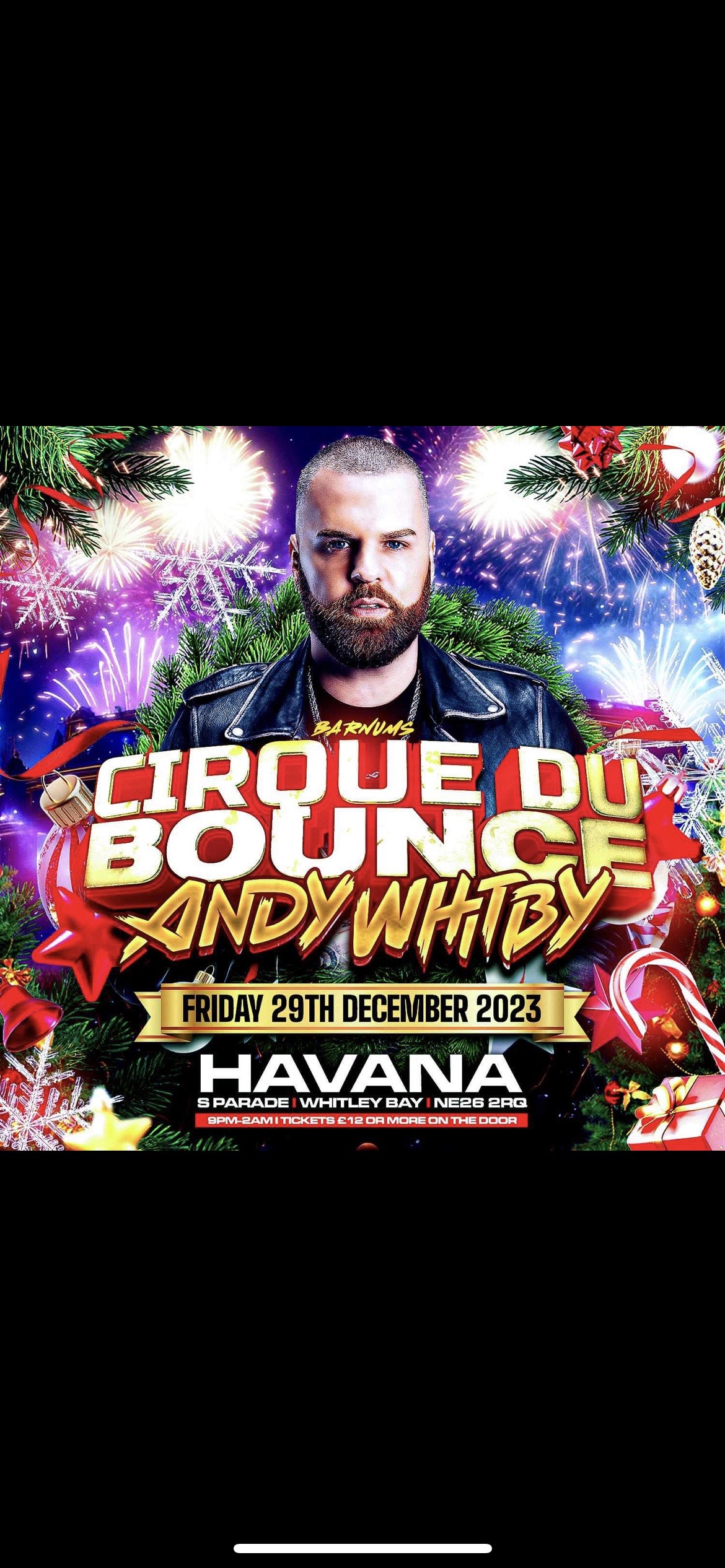 Cirque Du Bounce- Andy Whitby @Havana at Havana, Whitley Bay on 29th ...