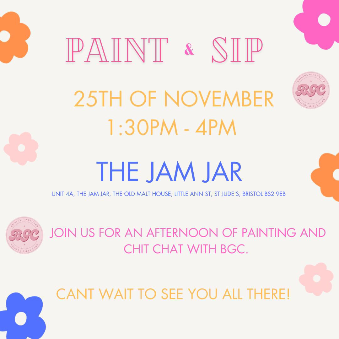 BGC paint and sip at The Jam Jar, Bristol on 25th Nov 2023 Fatsoma