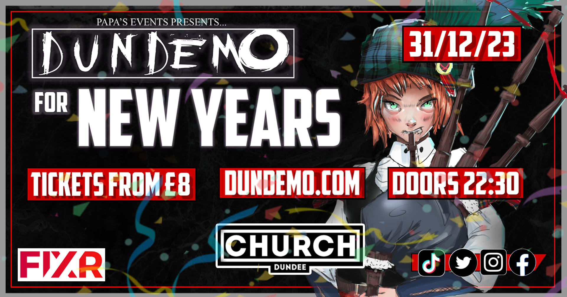 Dundemo New Years Eve Special Club Night