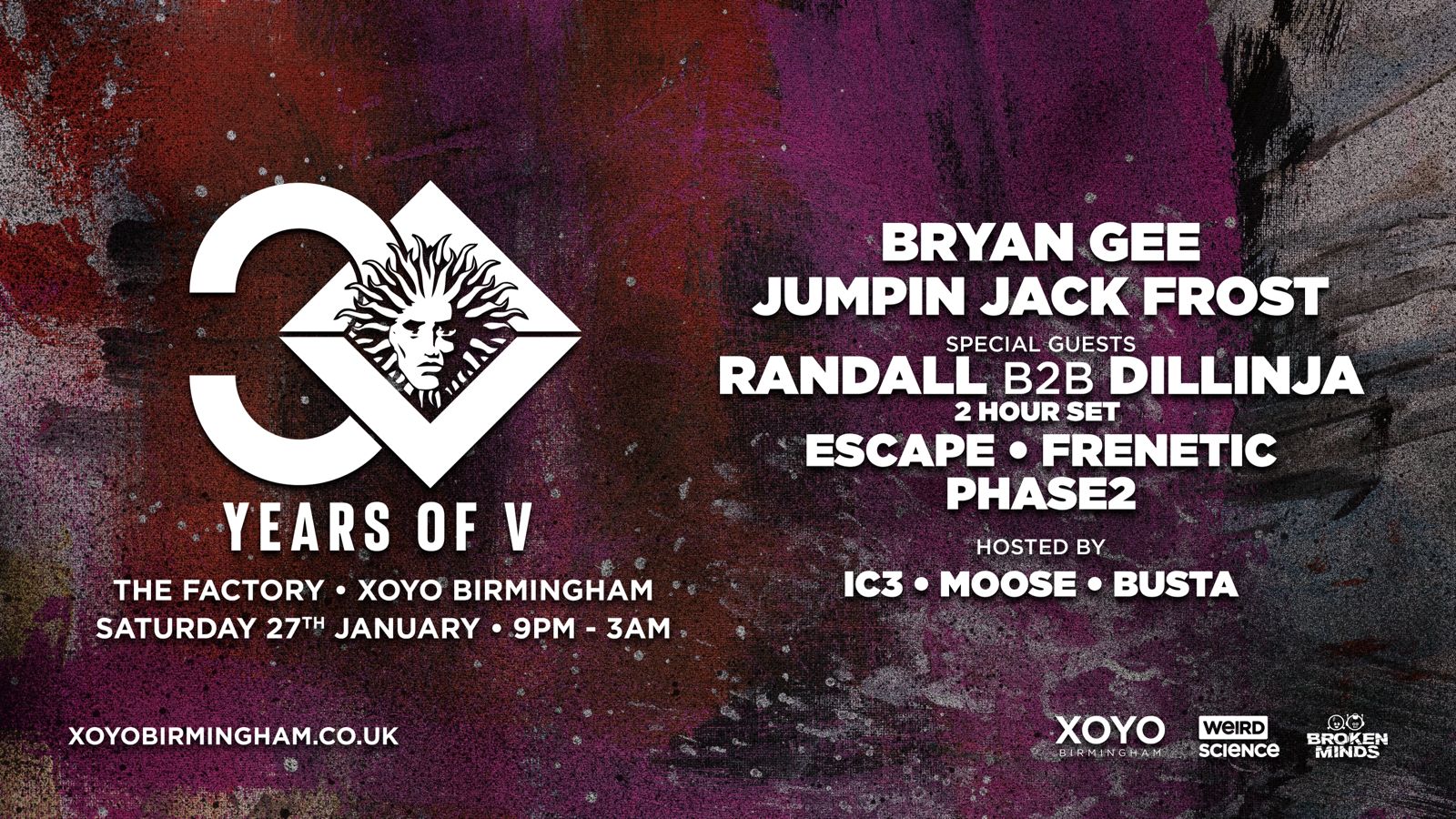 30 Years of V : Birmingham