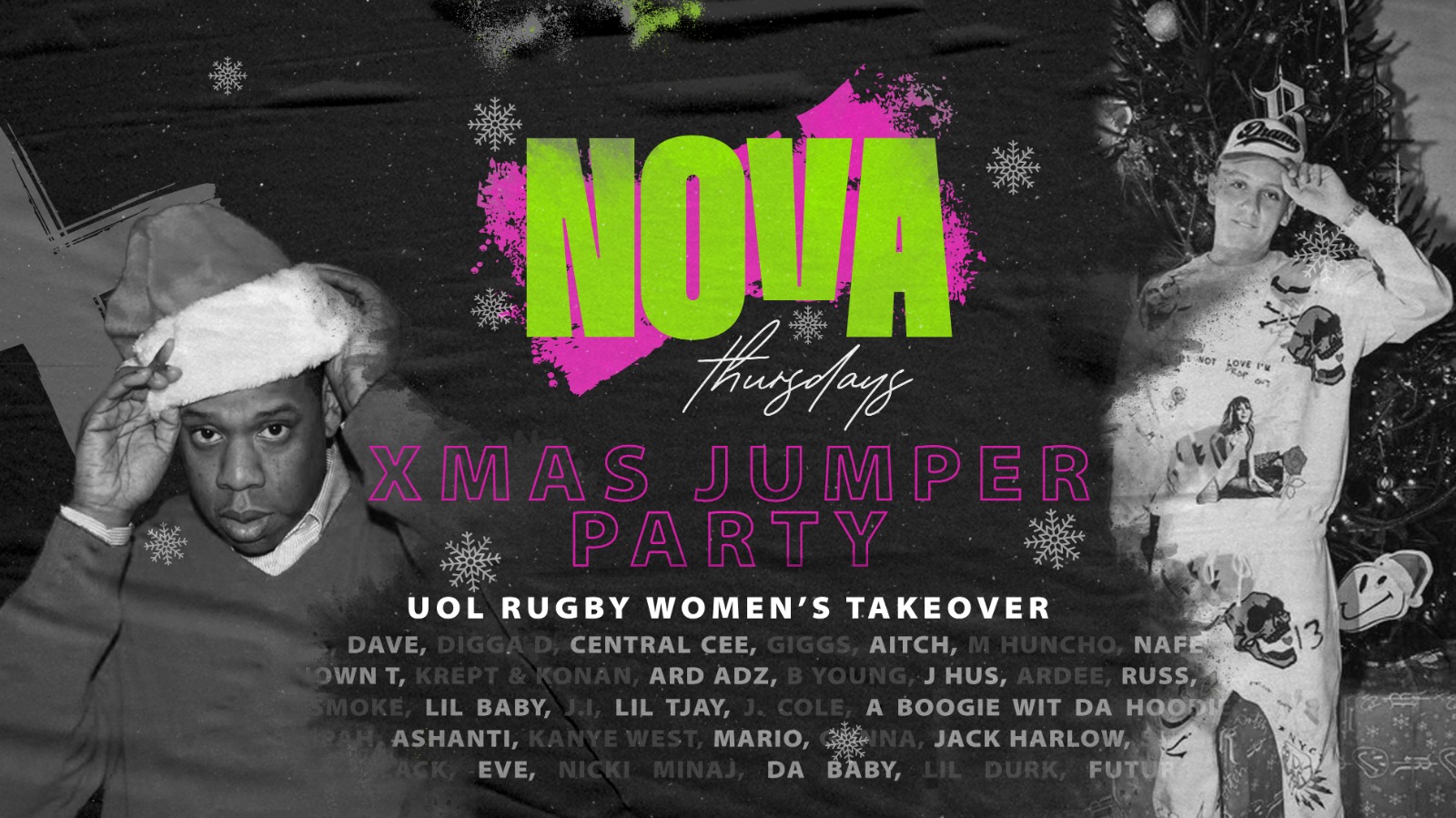 NOVA THURSDAY’S ❄️ XMAS JUMPER PARTY ❄️