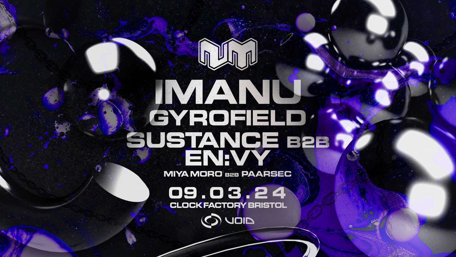 Nu:Motive • IMANU, Gyrofield, Sustance B2B EN:VY + More