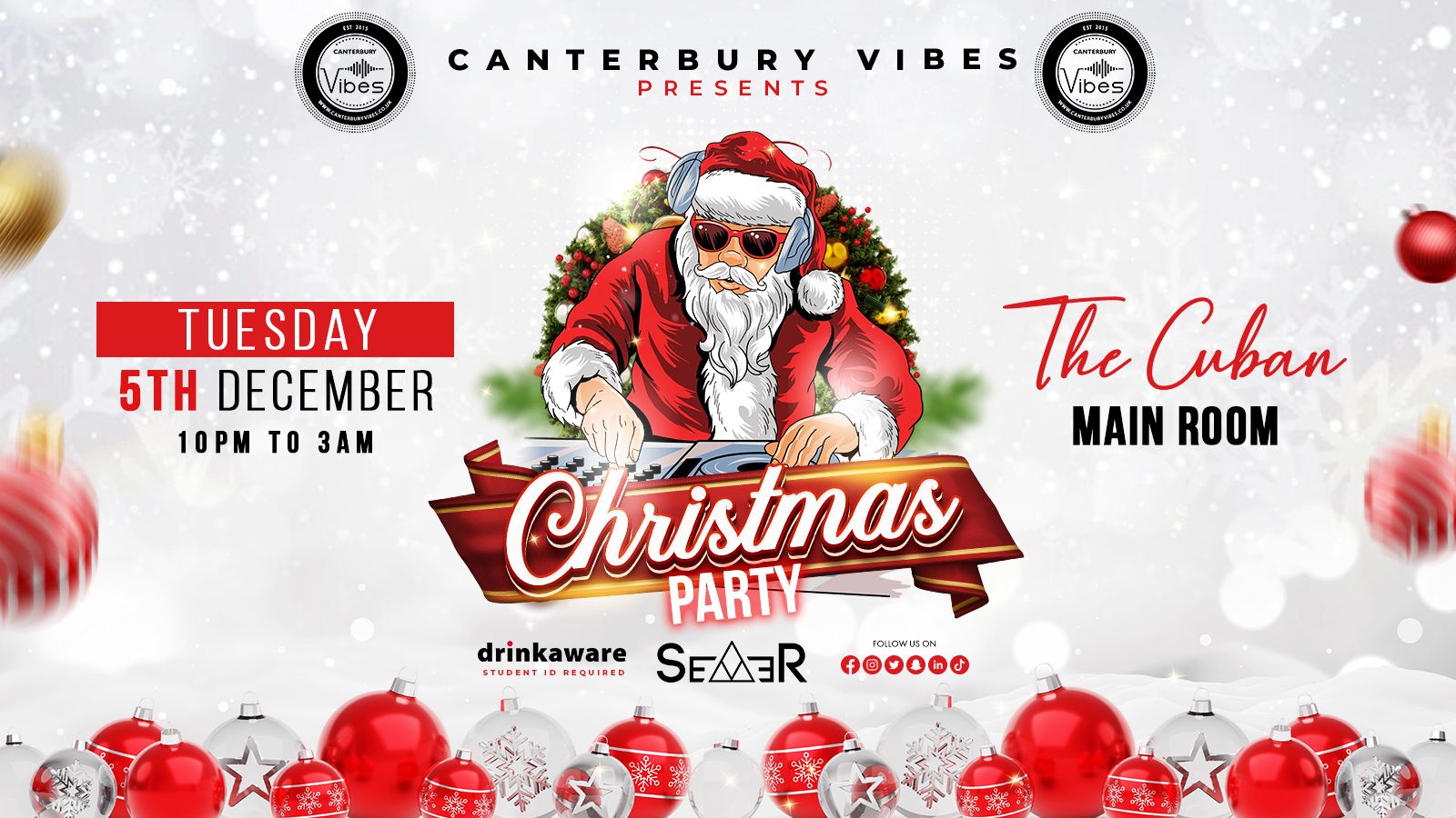 🎄 Christmas Party @ The Cuban