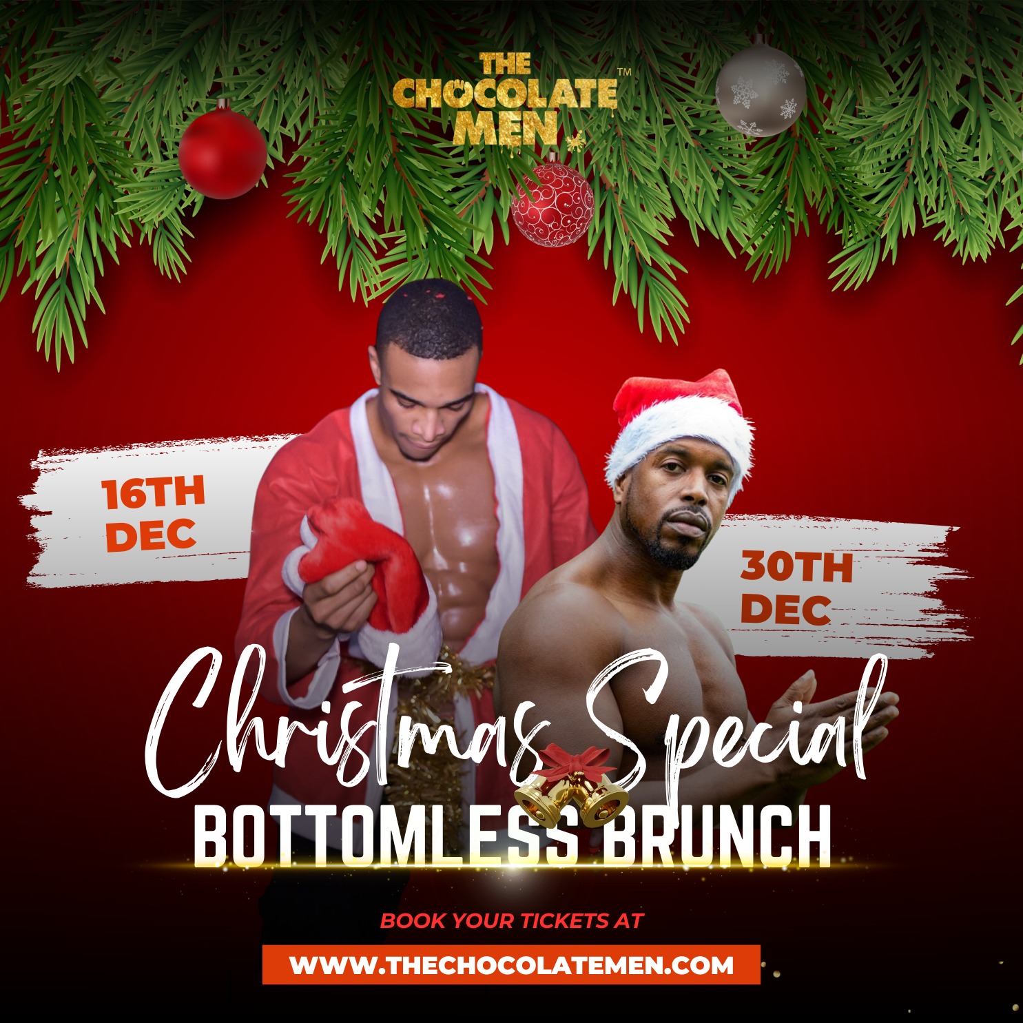 The Chocolate Men Christmas Brunch at Secret Location , London on 16th