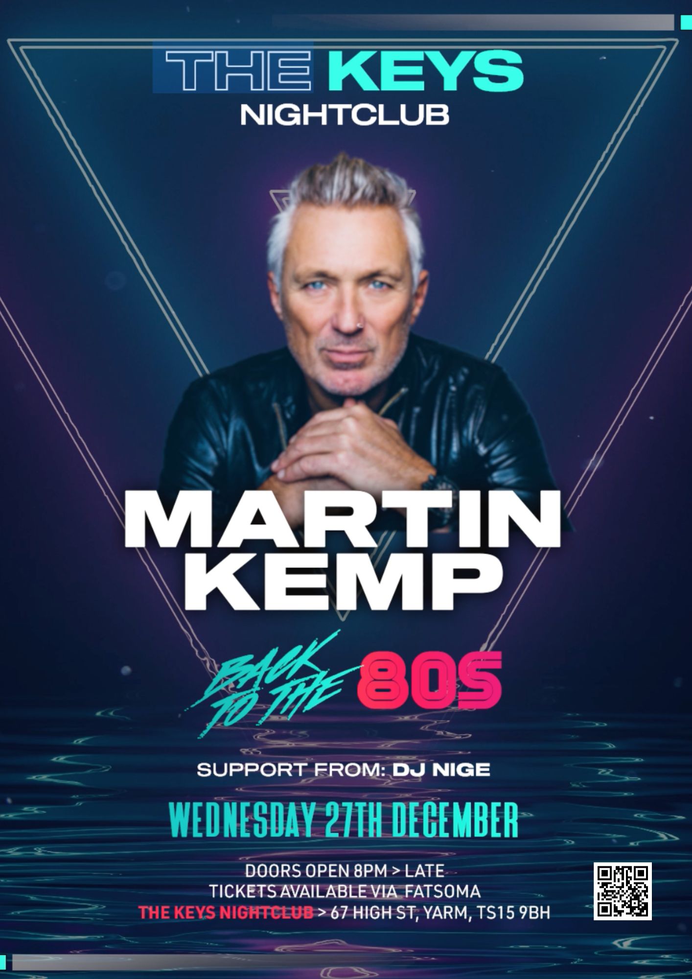 MARTIN KEMP'S BACK TO THE 80's 