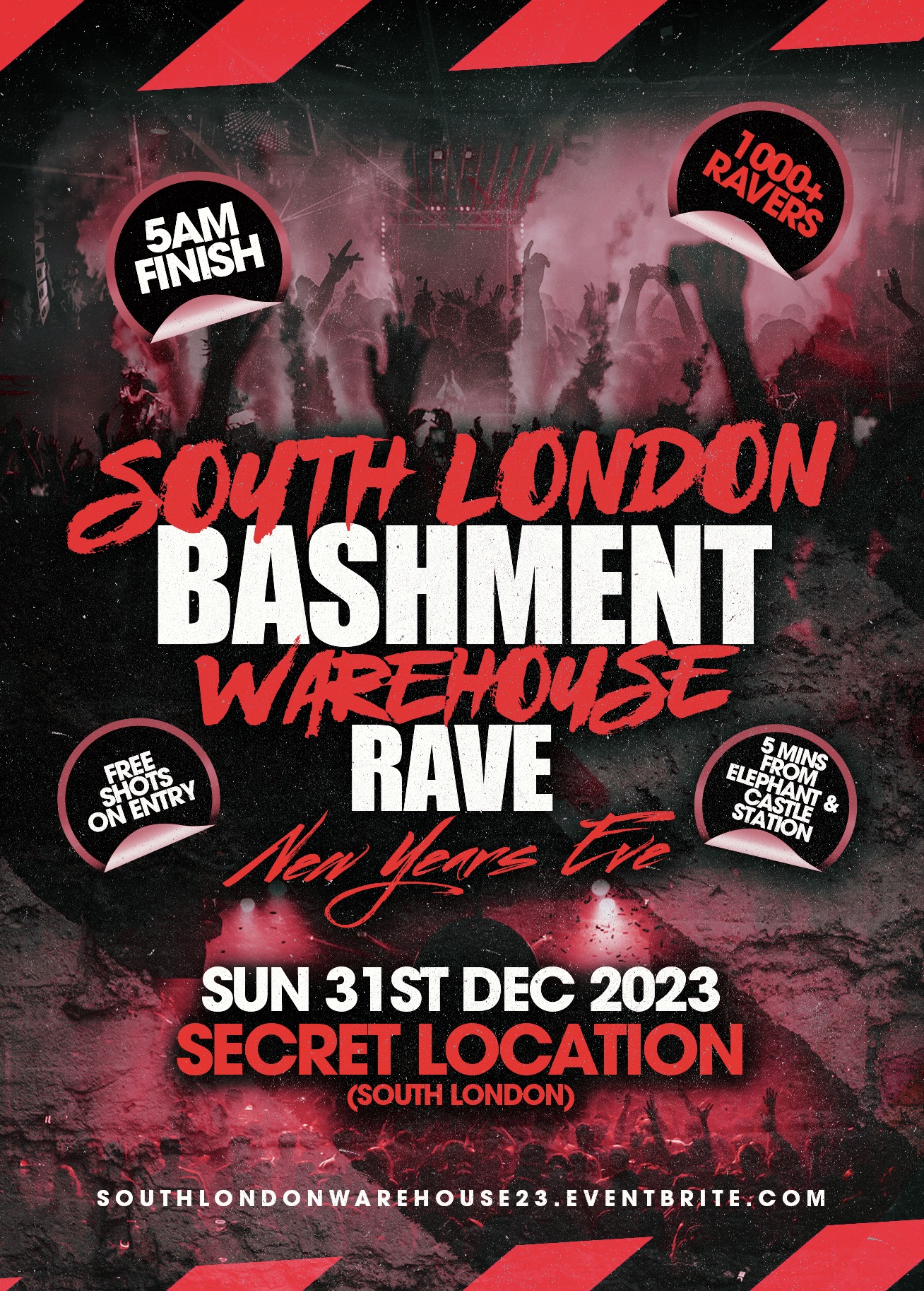 South London Bashment Warehouse Rave - London’s Biggest New Years Eve ...