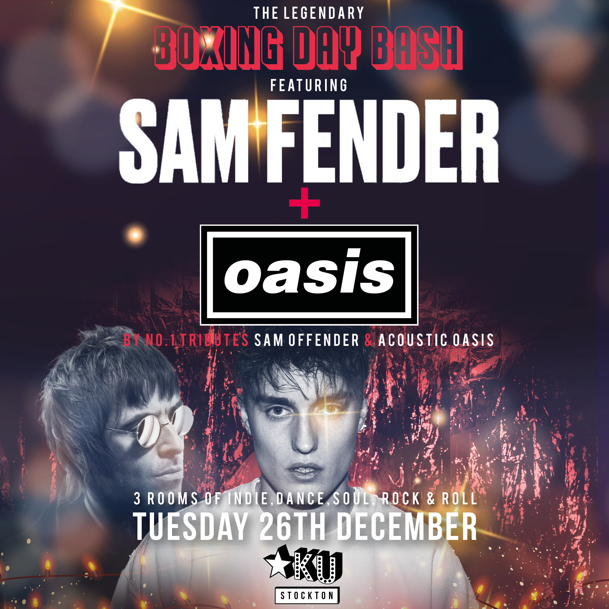 Boxing Day Bash – Sam Offender + Acoustic Oasis