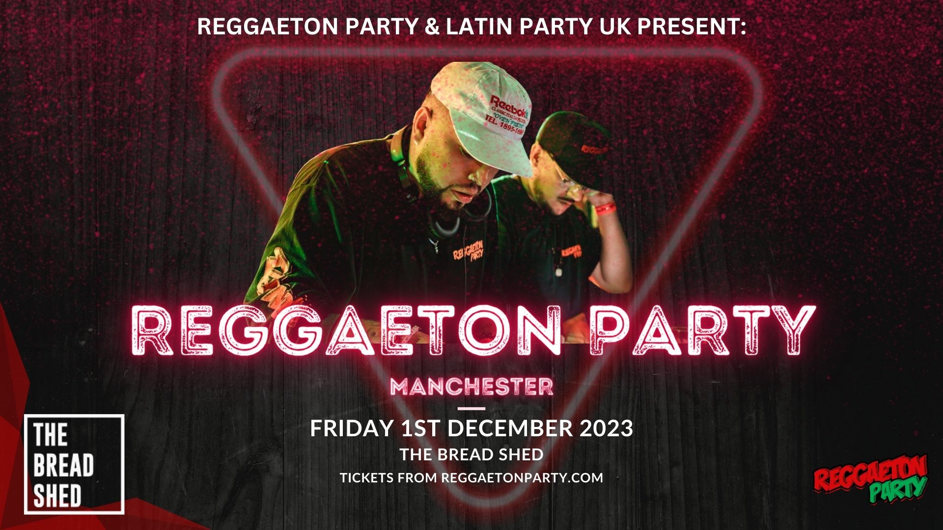 Reggaeton Party Manchester – 1st December 2023