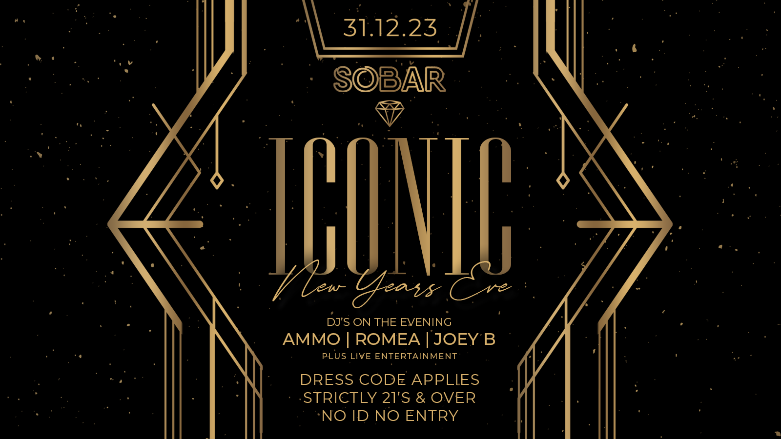 SOBAR Presents “ICONIC” New Years Eve Party 2023