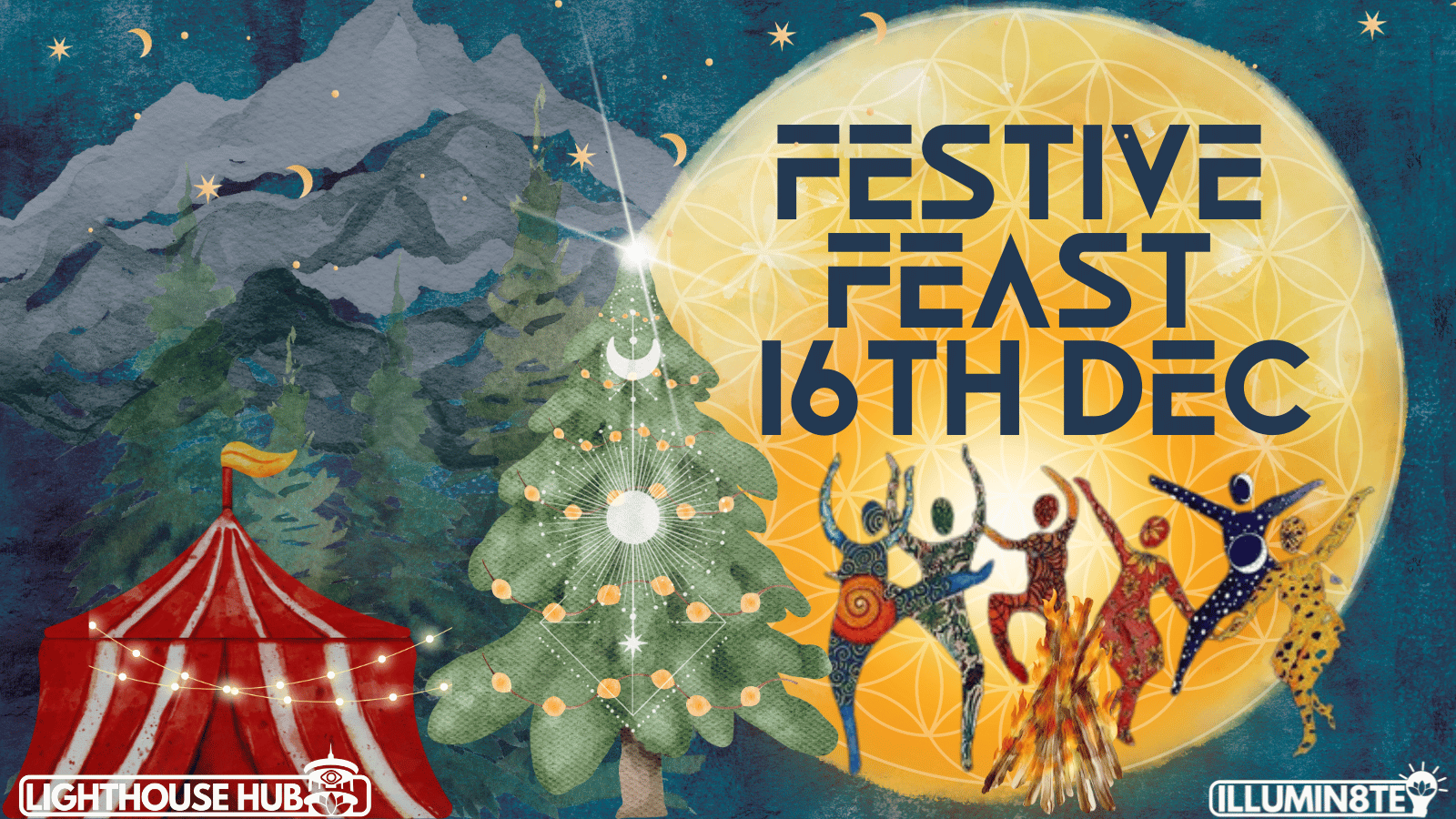 Festive and Food Share Event on December 16, 2023! ✨🍽️