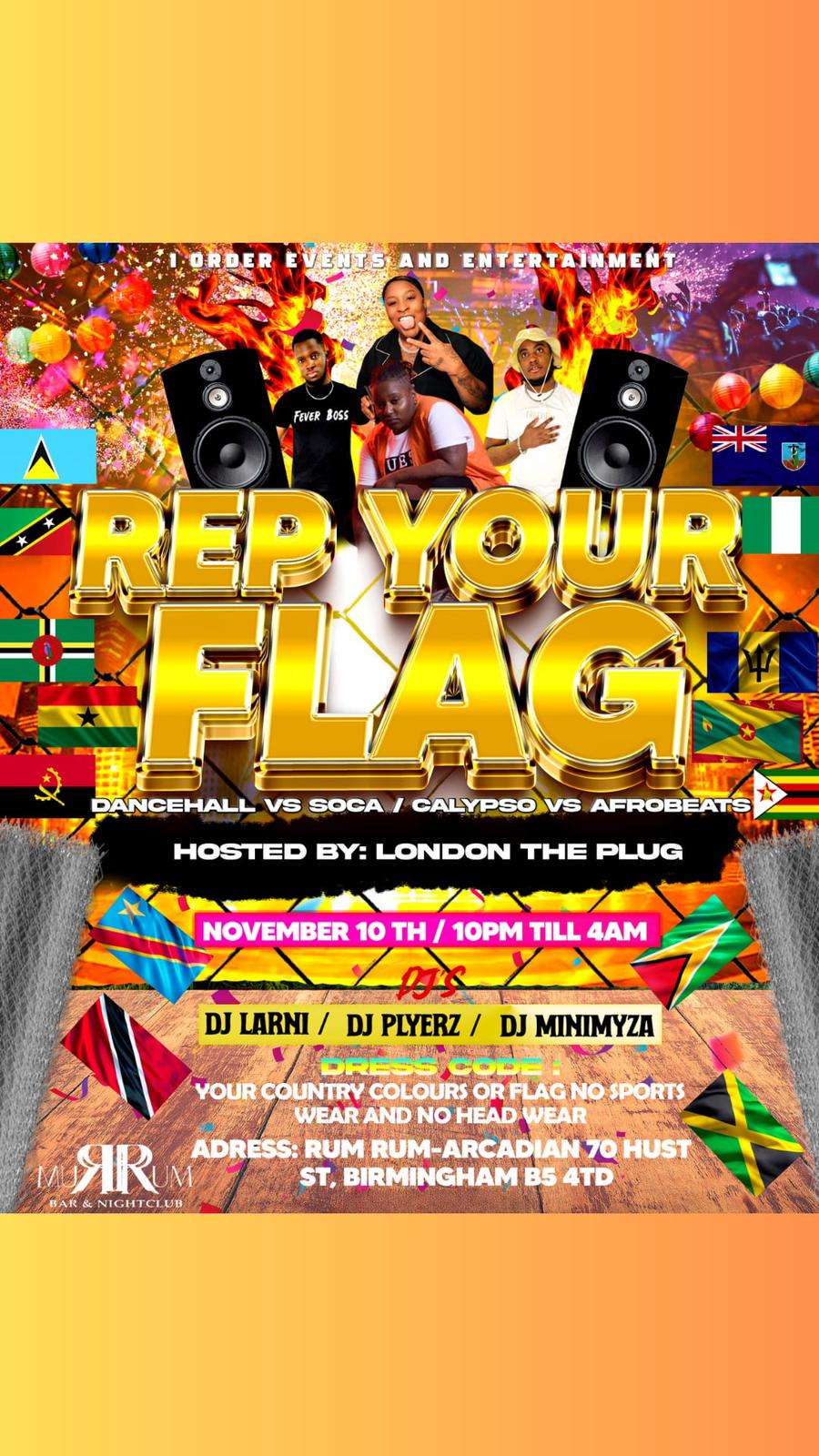 MADNESS FRIDAY 🔞 – Special Edition – 💥🌍REP YOUR FLAG 🎊 – DJ Larni – DJ Minimyza – DJ Plyerz (