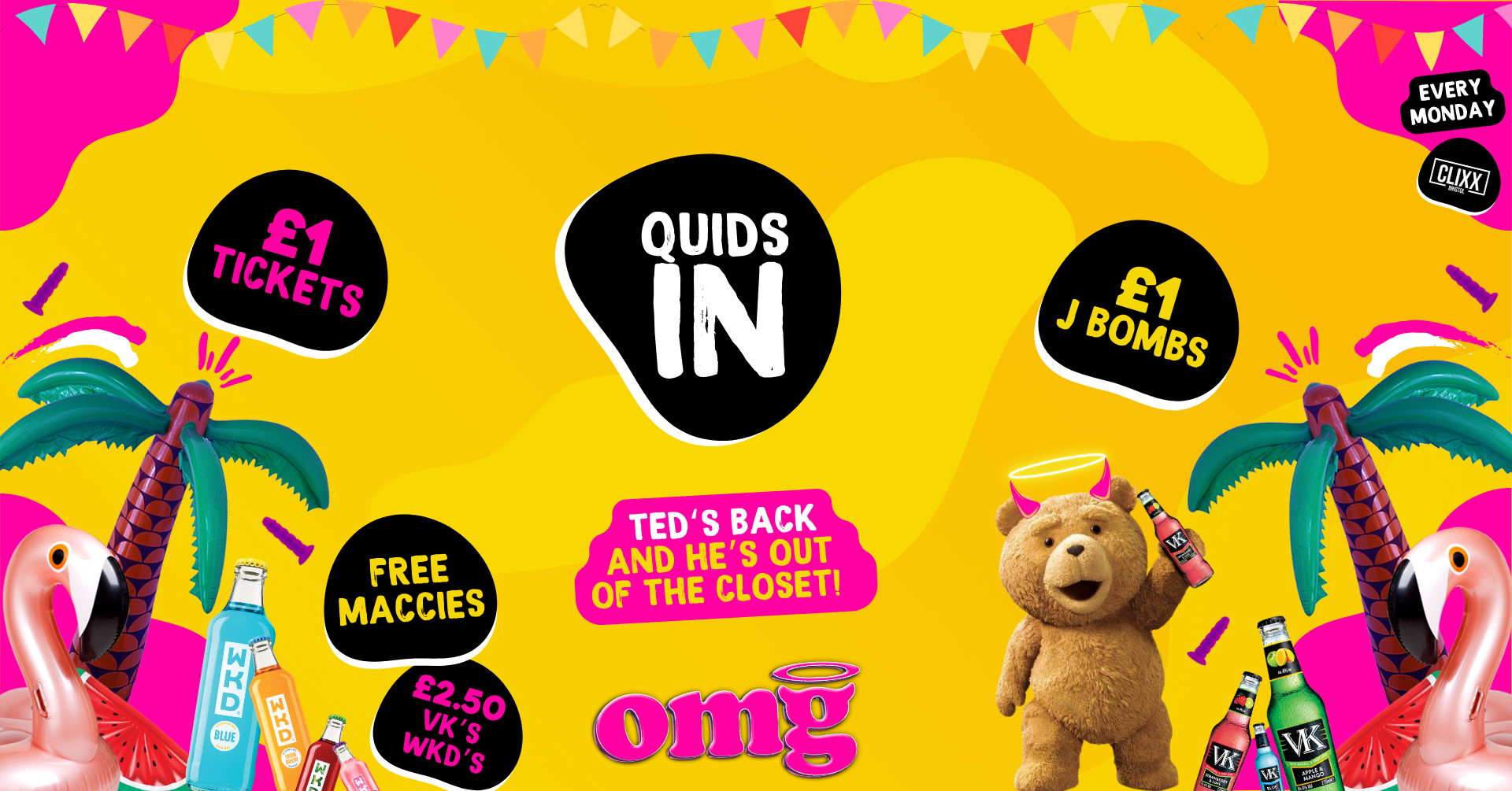 QUIDS IN 🐻 The Grand Reopening Party At OMG