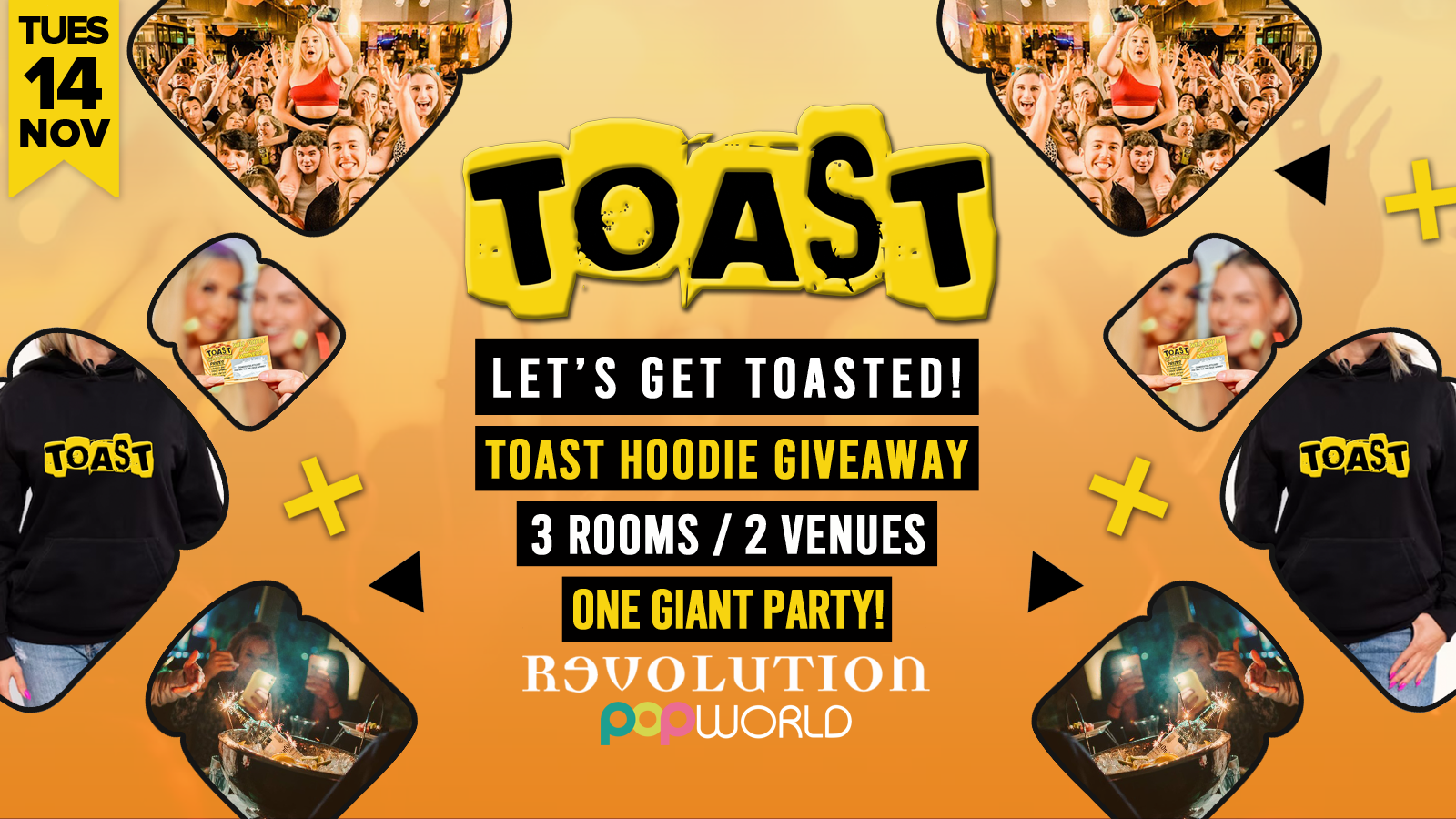 Toast • Toast Hoodie Giveaway • Revolution & Popworld