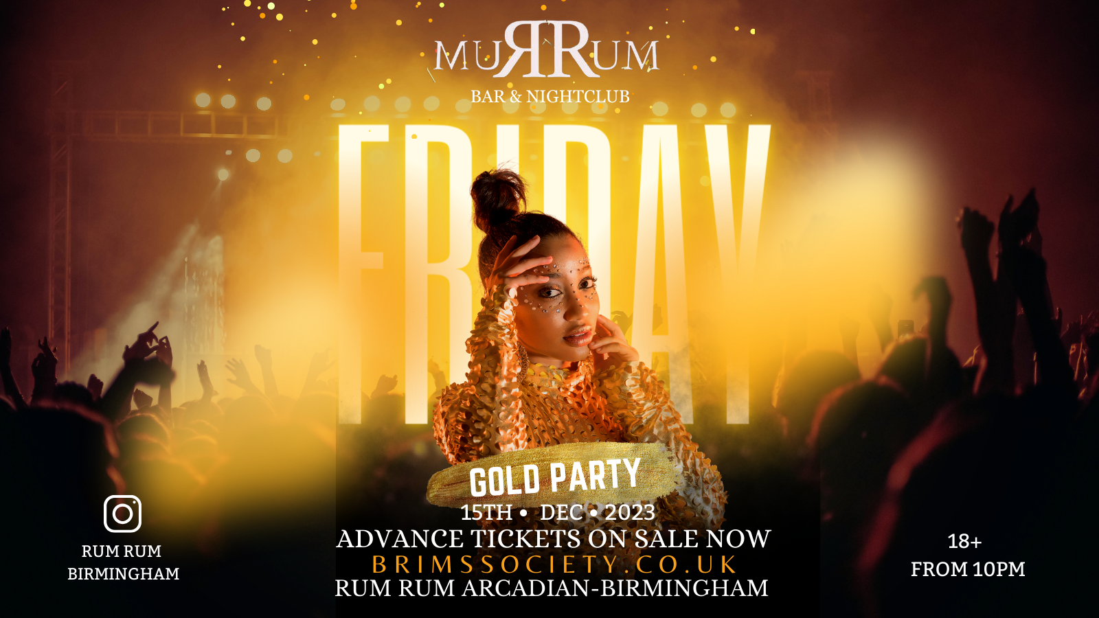 🎅 Gold Party Event  🔥 FREE ONLINE TICKETS  GOLD GIFTS🎁 ON THE NIGHT