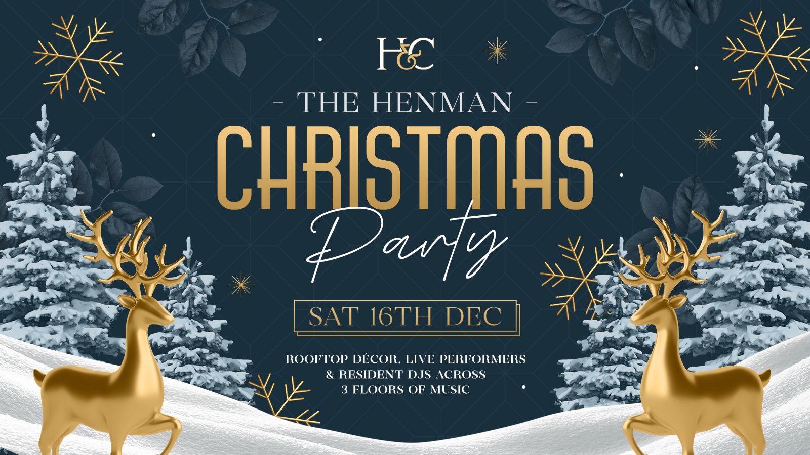 THE HENMAN CHRISTMAS PARTY! – 16TH DEC