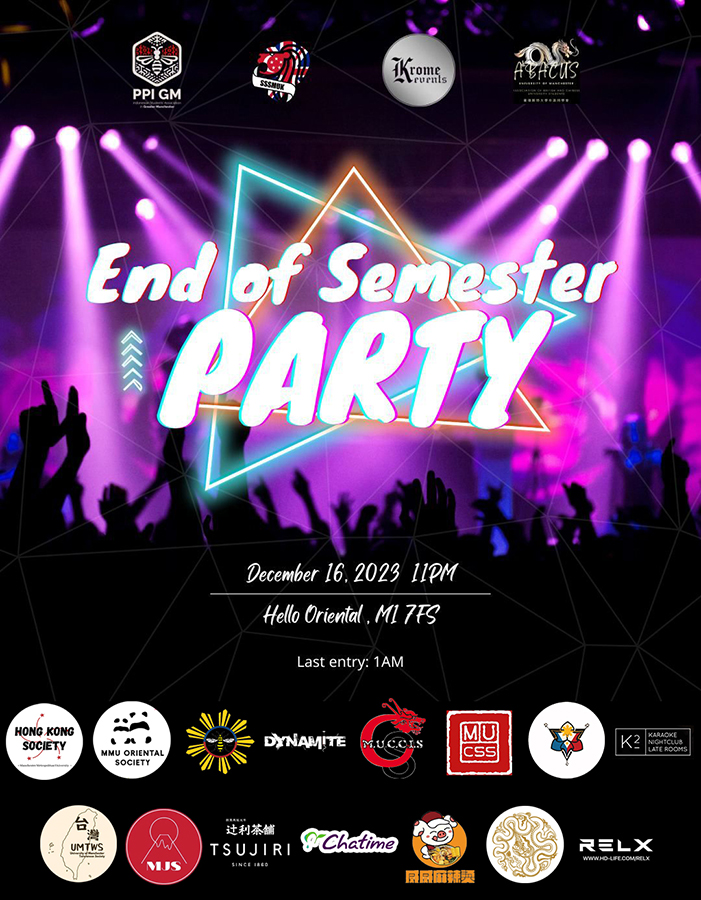 KROME x ABACUS x PPIGM x SSSMUK Presents: The Christmas Gathering