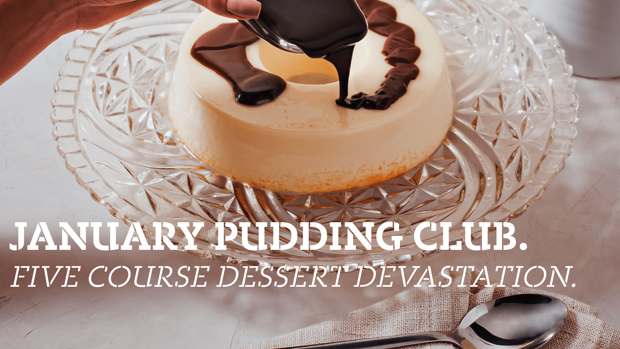 January Pudding Club at Leaf Tea Shop and Bar, West Kirby on 1st Feb