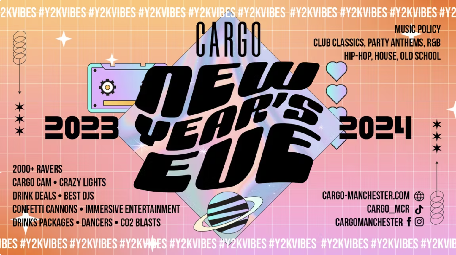 Cargo: DNA Events Presents New Years Eve at Cargo (NYE)