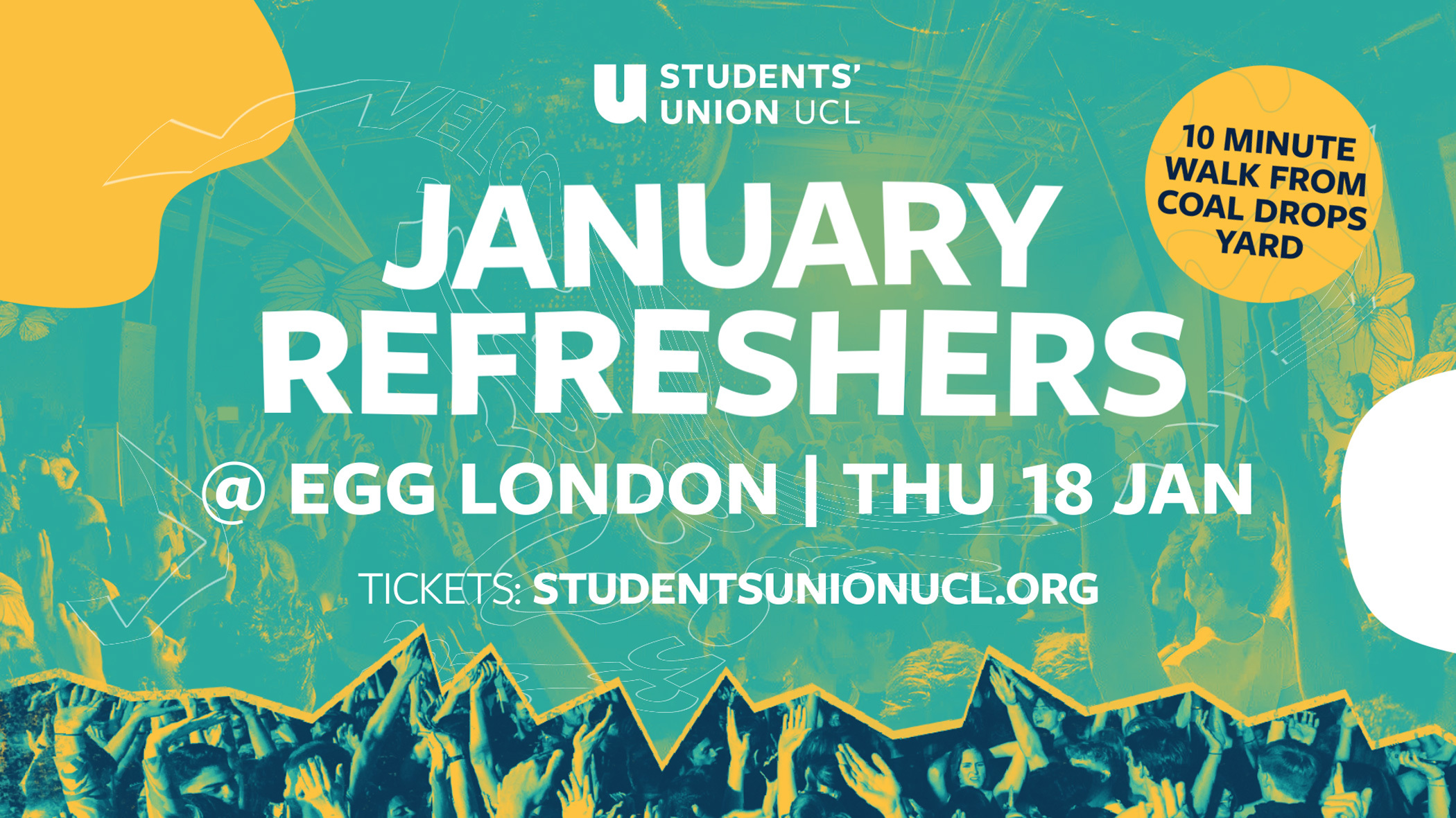 The UCL Refreshers Rave 2025 EGG LDN! at Egg London London