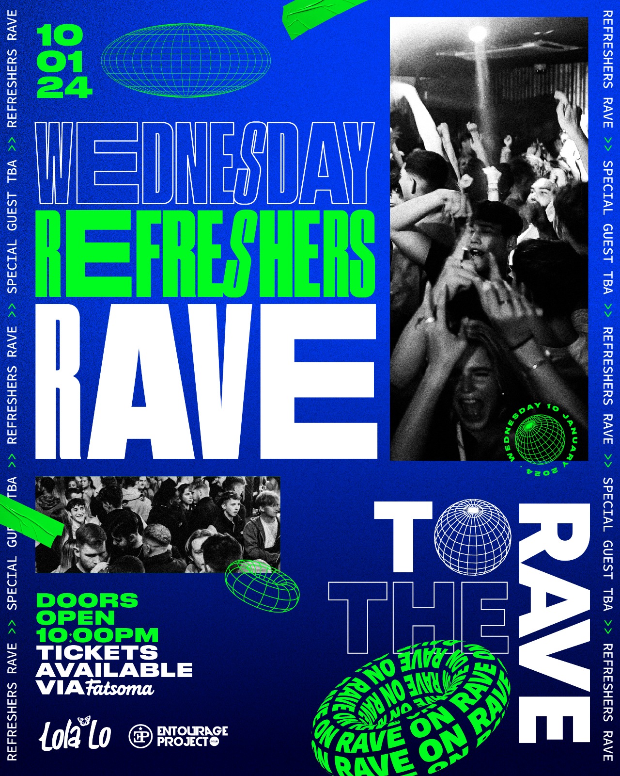 Wednesday Refreshers Rave 🔊 (Part of the Refreshers Week Wristband)