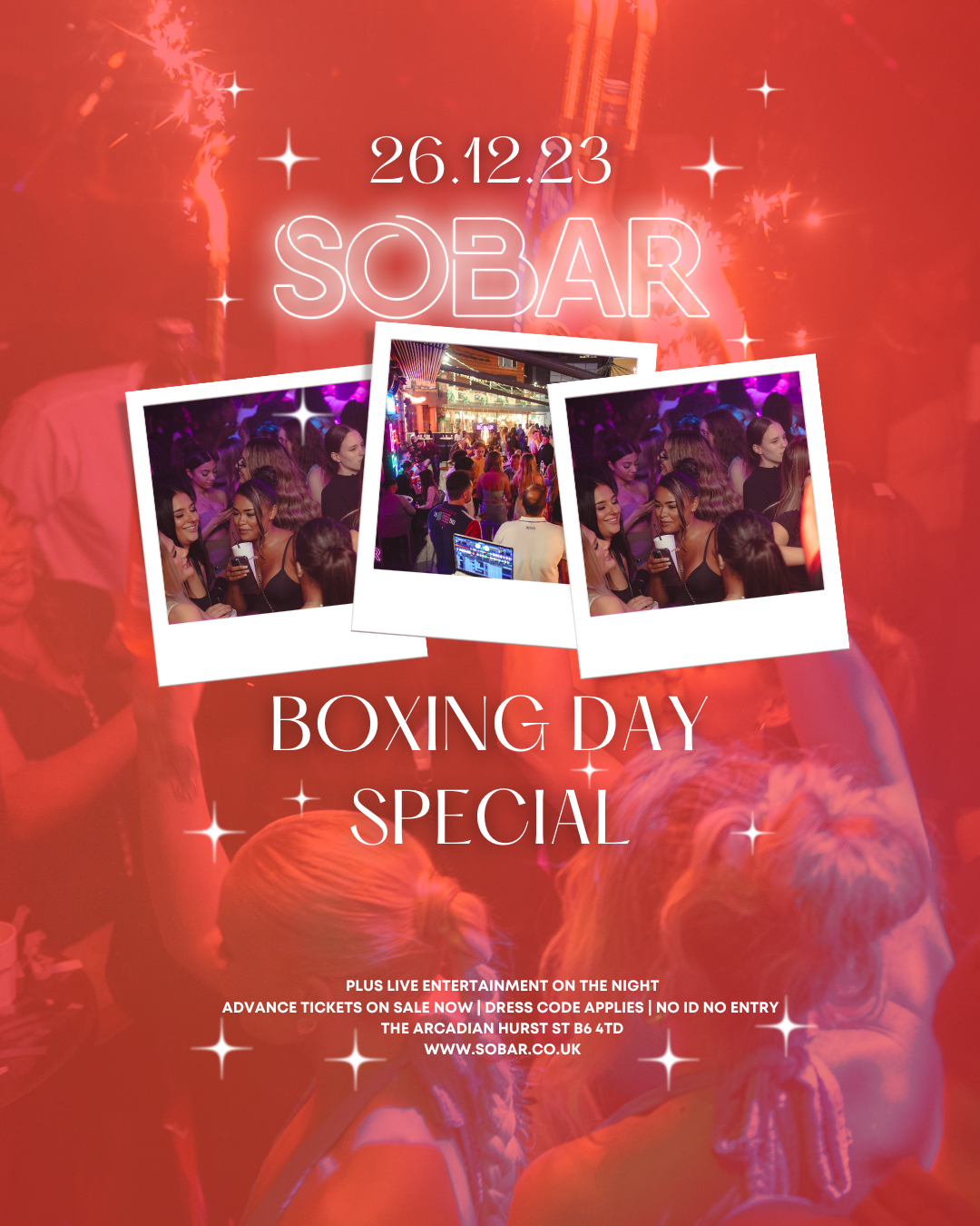 SOBAR – BOXING DAY