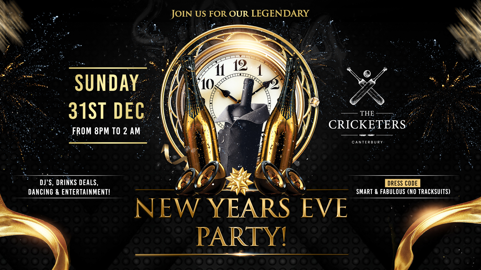 NEW YEARS EVE PARTY!