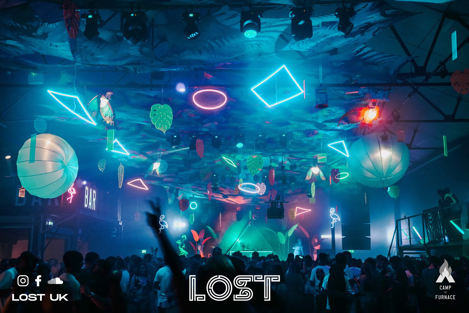 LOST : New Years Eve Carnival : Camp & Furnace Liverpool