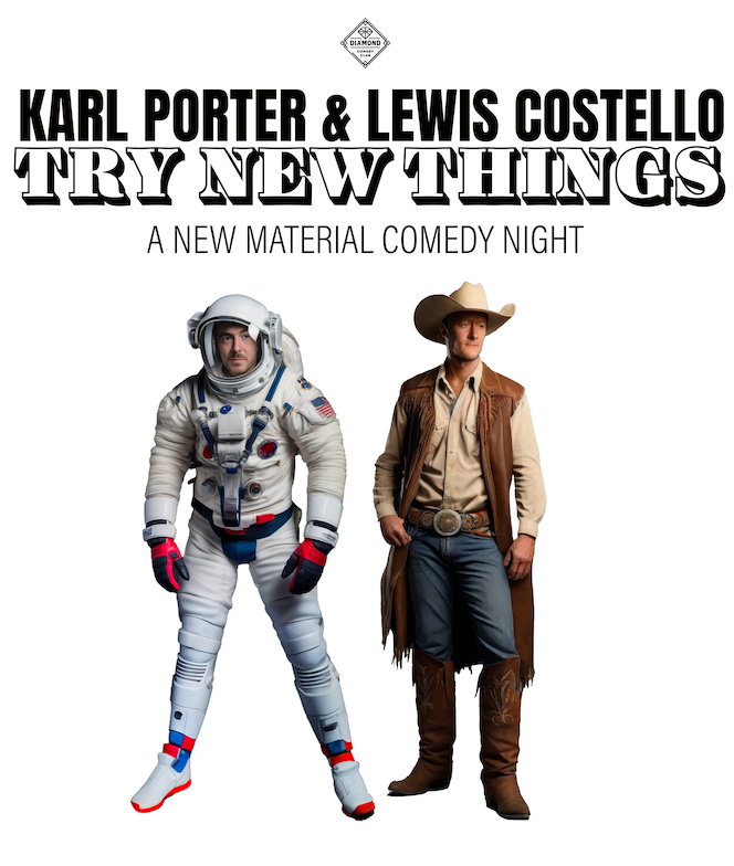 Karl Porter & Lewis Costello Try New Things – Saturday 20th January 2024 | Sunbird Records, Darwen