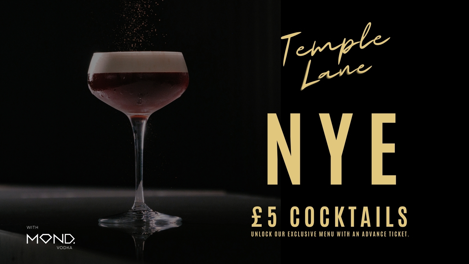 NYE X Temple Lane (Dundee) at Temple Lane Dundee, Dundee on 31st Dec ...