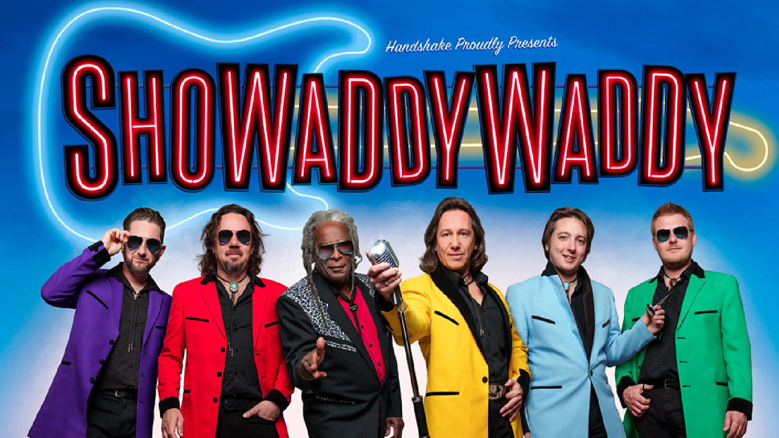 SHOWADDYWADDY – 50th Anniversary UK Tour returns to Shrewsbury!