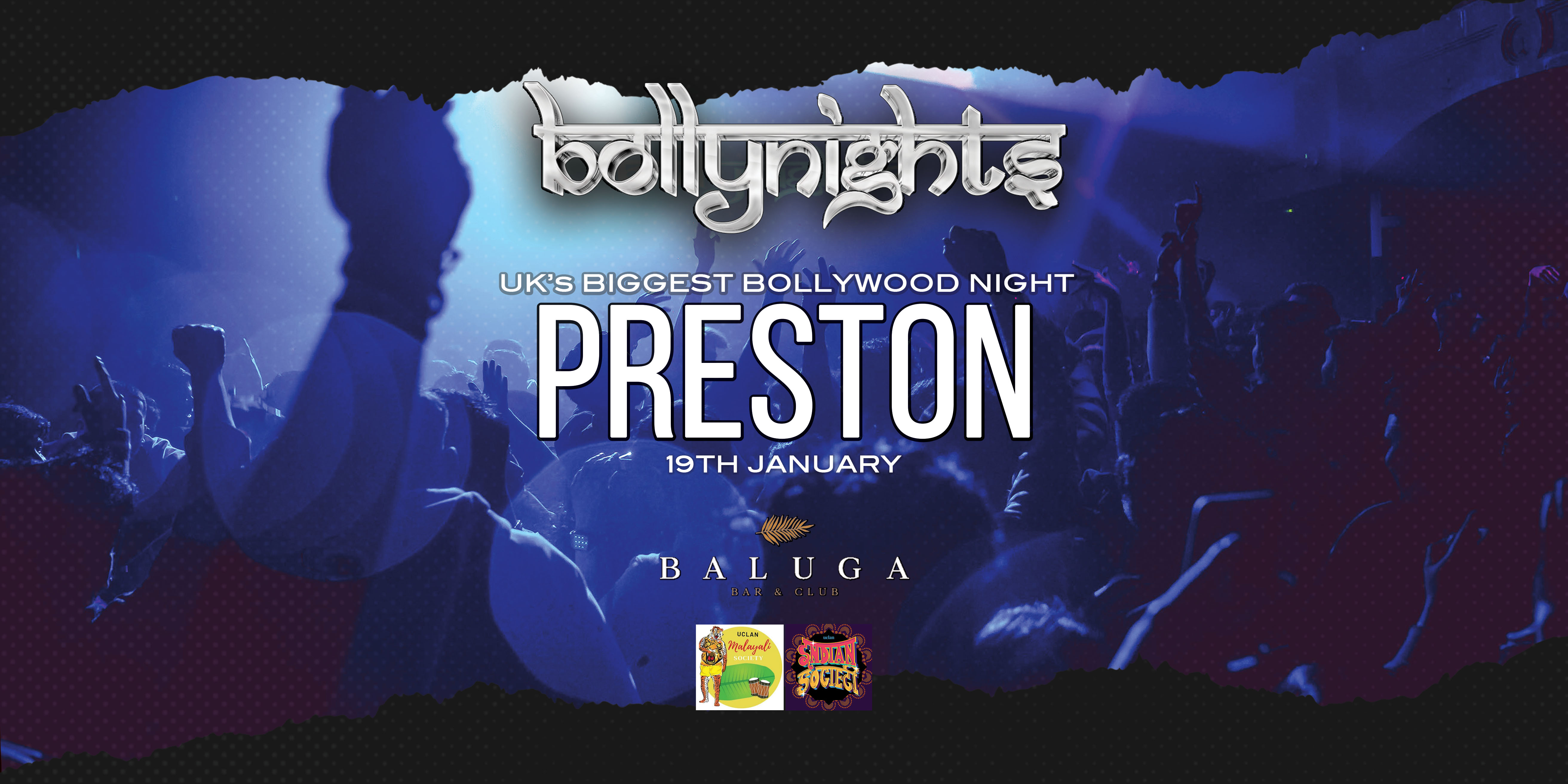 Bollynights Preston: Friday 19th January | Baluga