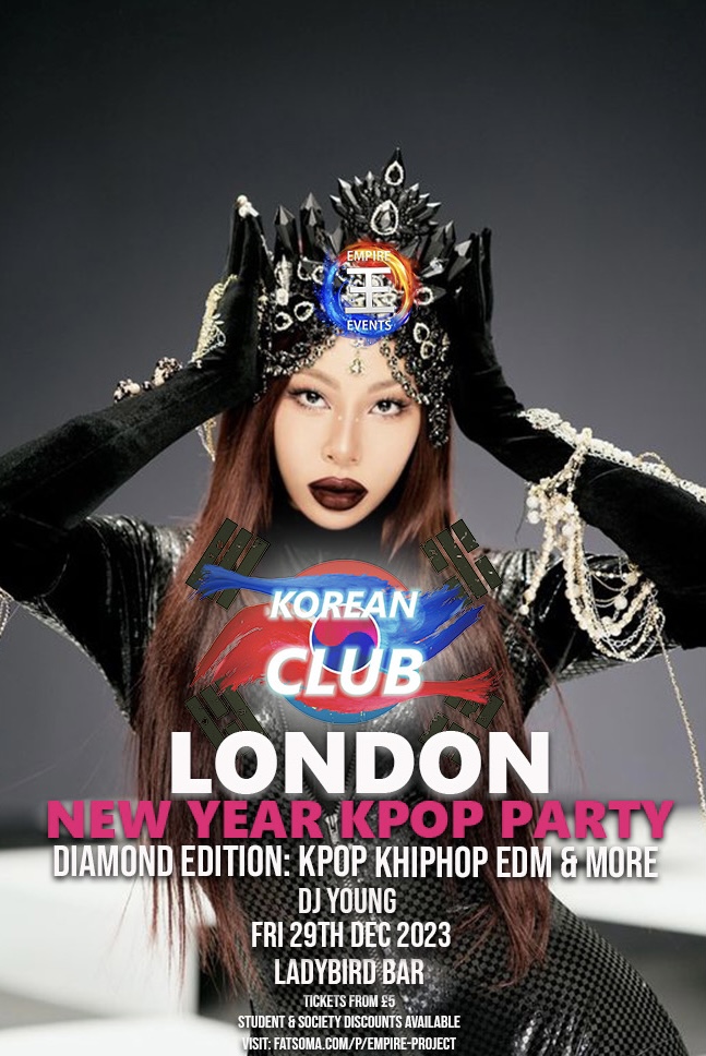 KOREAN CLUB London New Years KPop Party Y2K Edition KPop KHipHop EDM