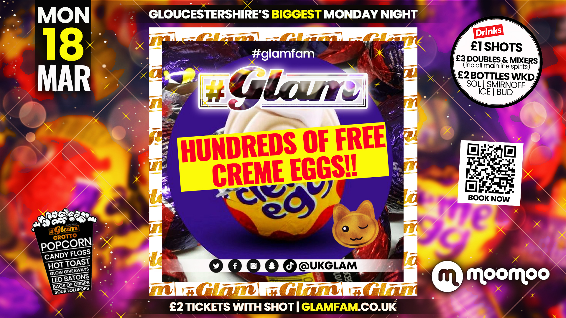 Glam – Creme Egg Party 🥚