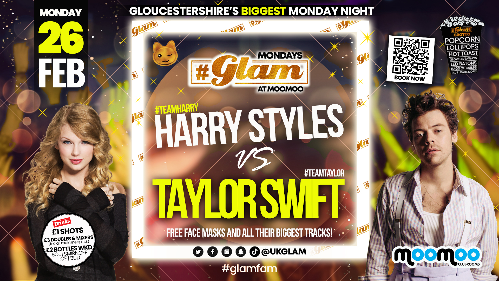 Glam – Taylor vs Harry 🤔