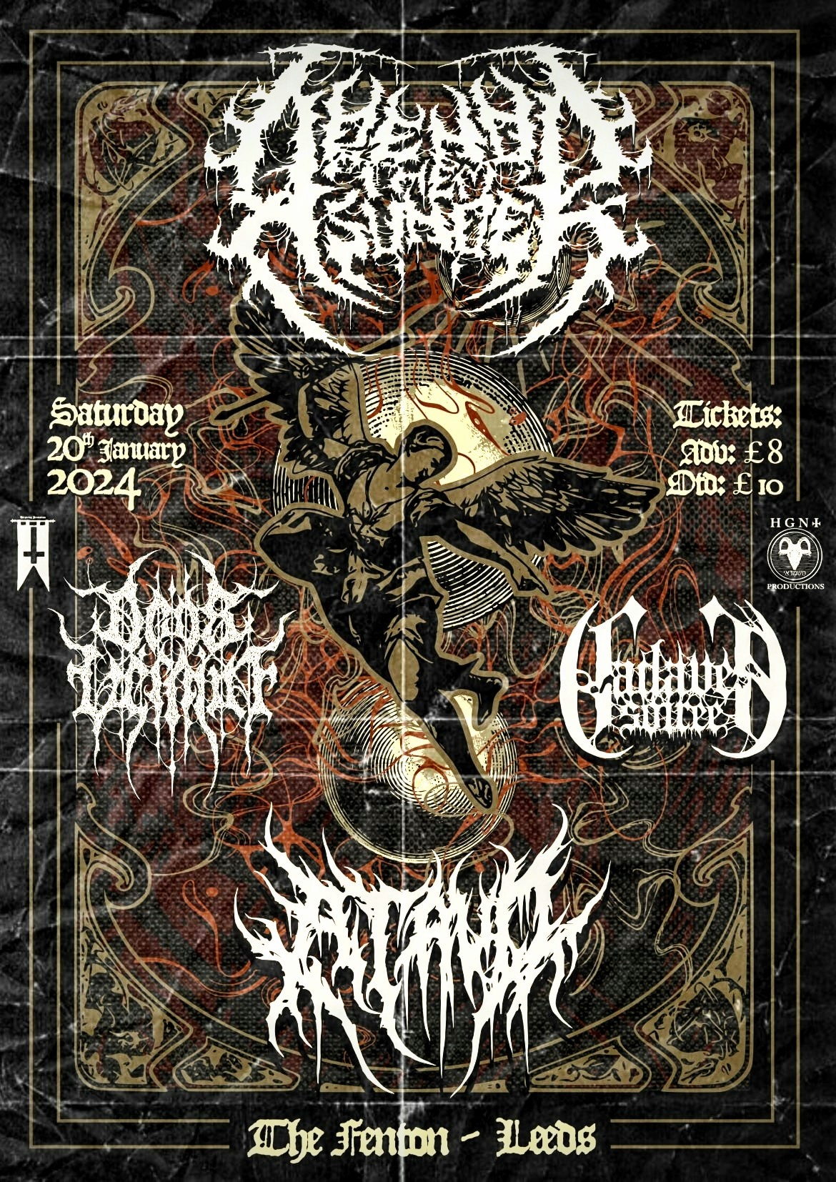 Rend Them Assunder · Ataud · Deus Vermin · Cadaver Soiree (Leeds) at ...