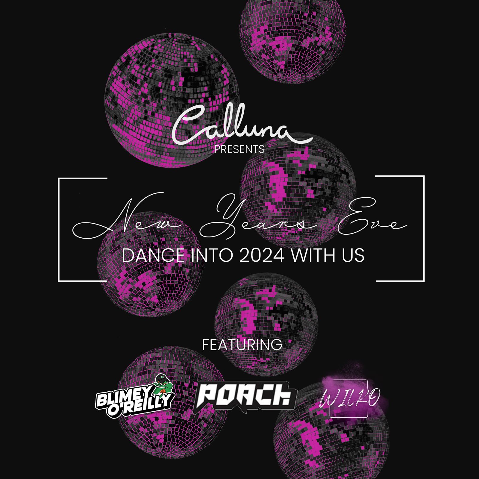 New Years Eve @Calluna at Calluna, Nottingham on 31st Dec 2023 | Fatsoma