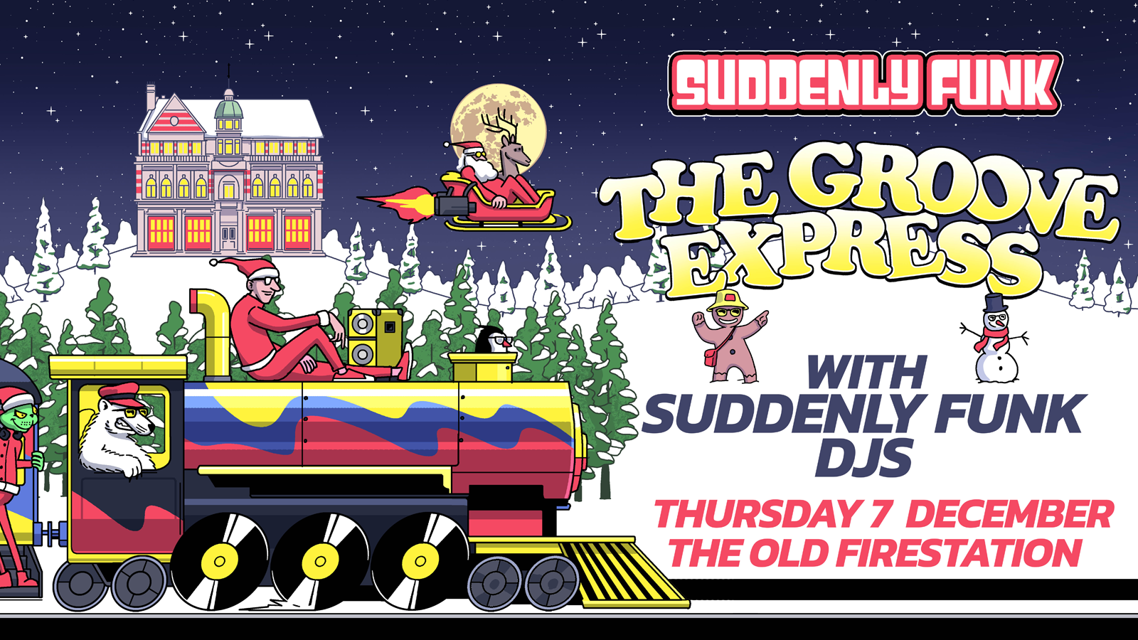 Suddenly Funk presents The Groove Express