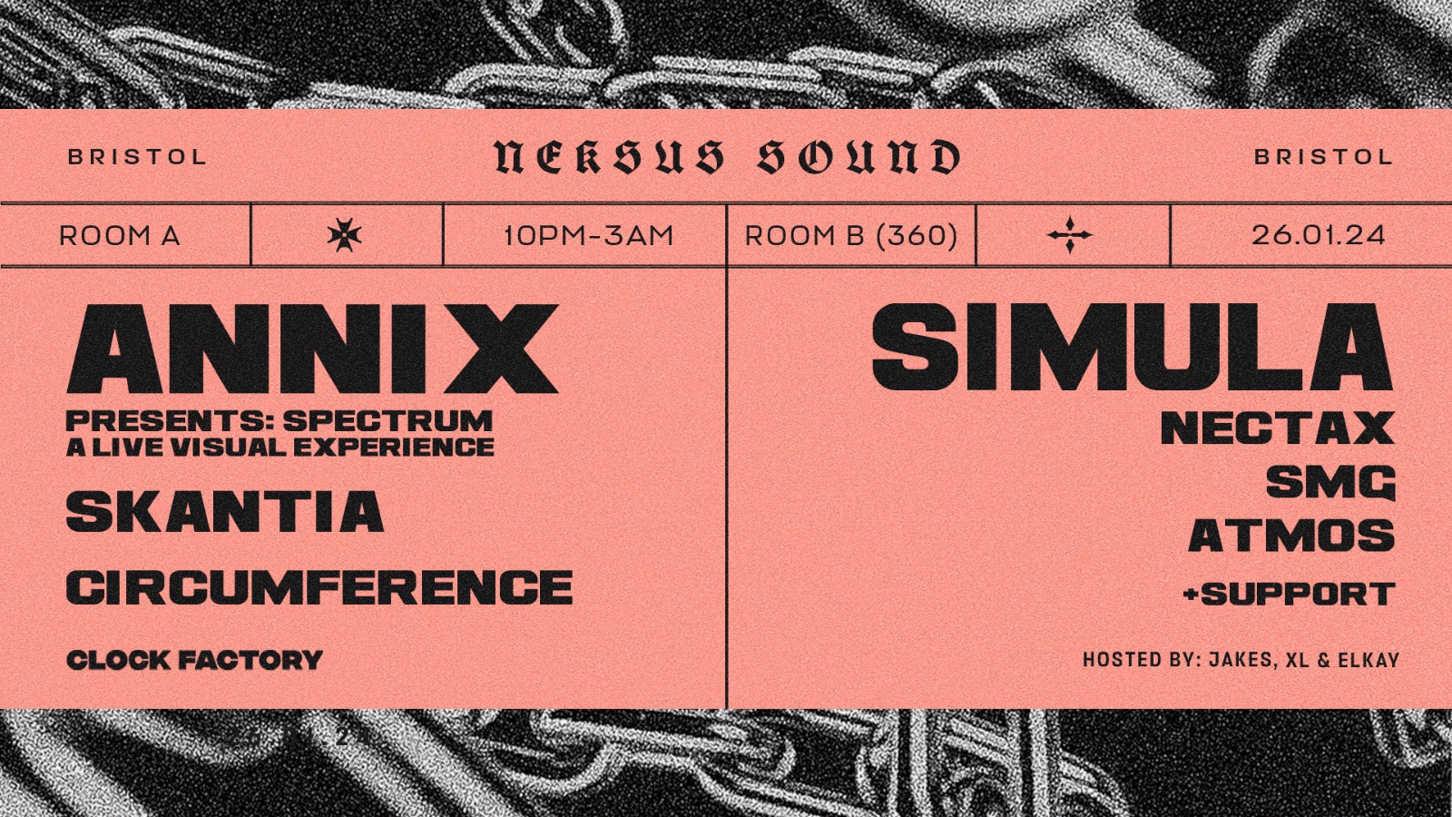 Neksus Sound Bristol • Simula, Annix, Skantia + More