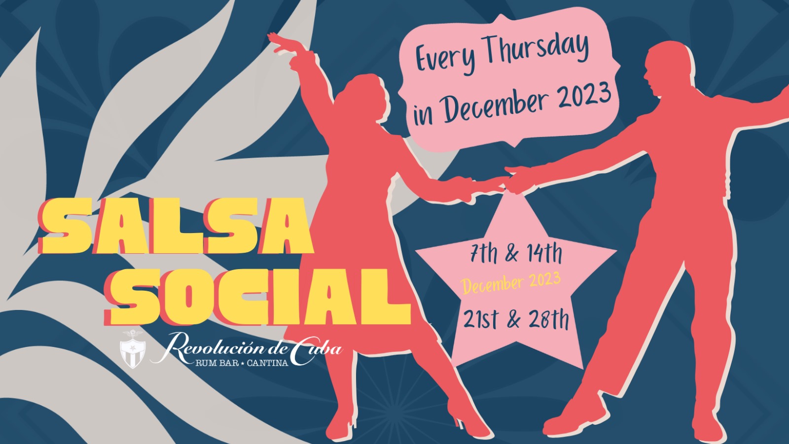 SALSA SOCIAL SHEFFIELD – EVERY THURSDAY IN DECEMBER  | Revolucion de Cuba