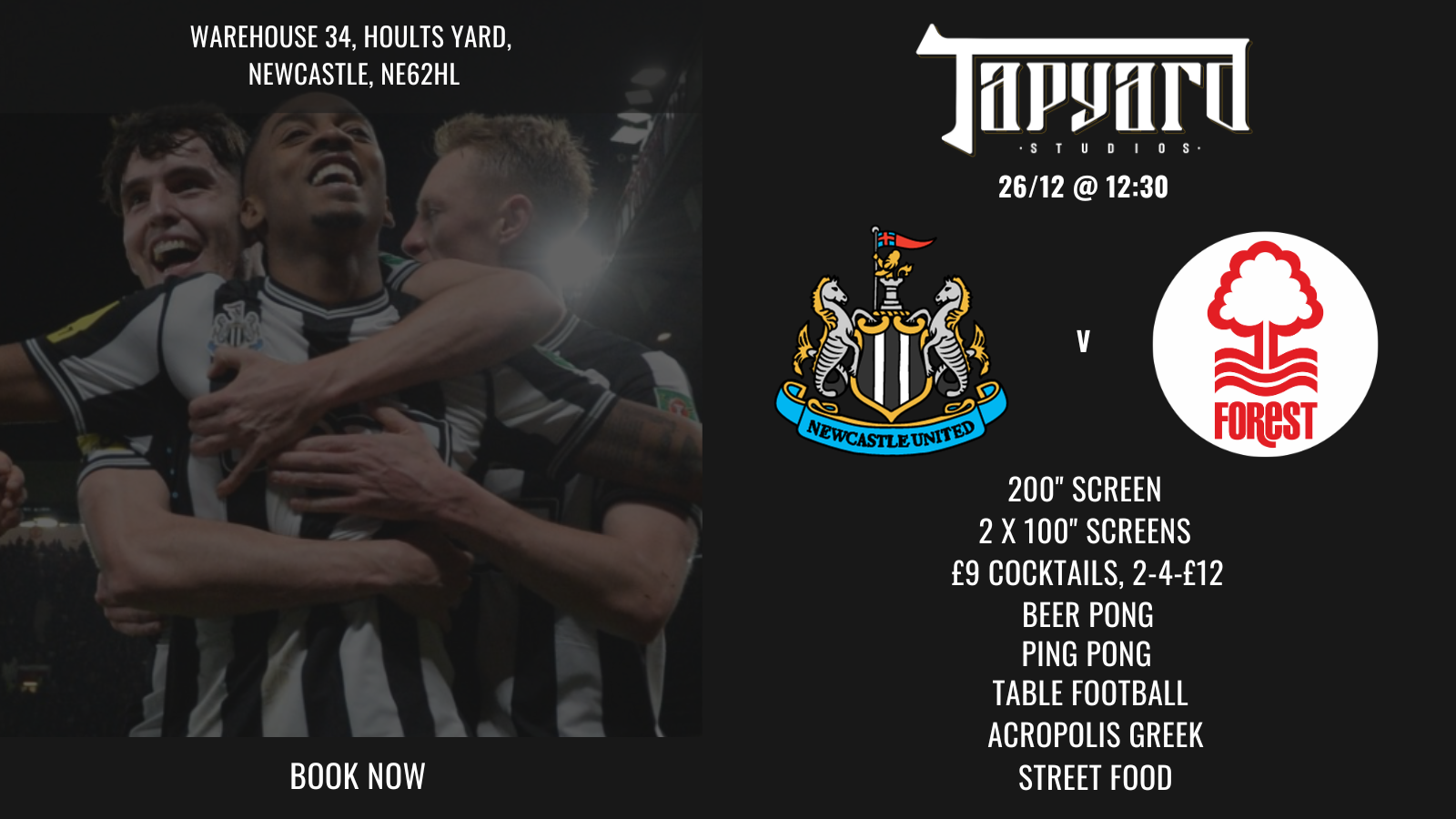 Newcastle V Nottm Forest