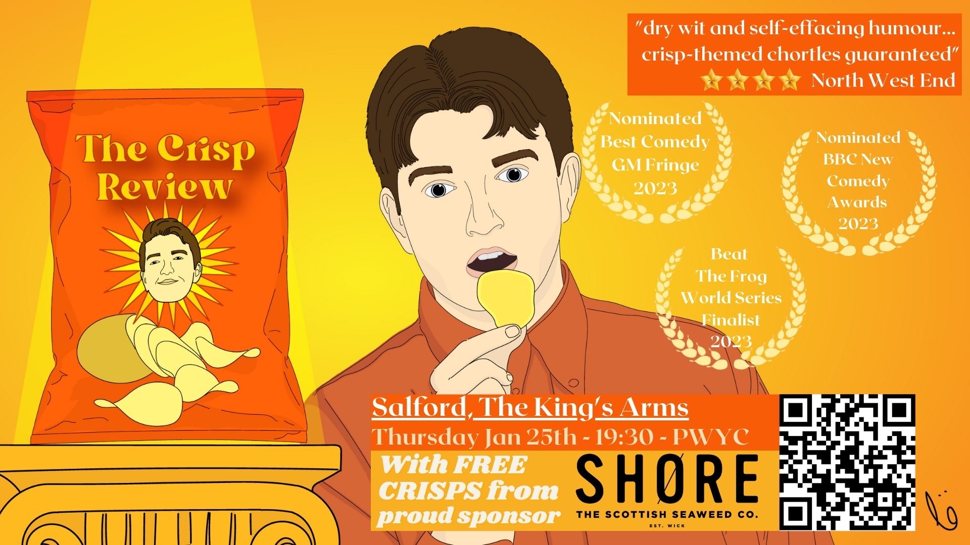 “The Crisp Review”  part of FRINGE HIGHLIGHTS