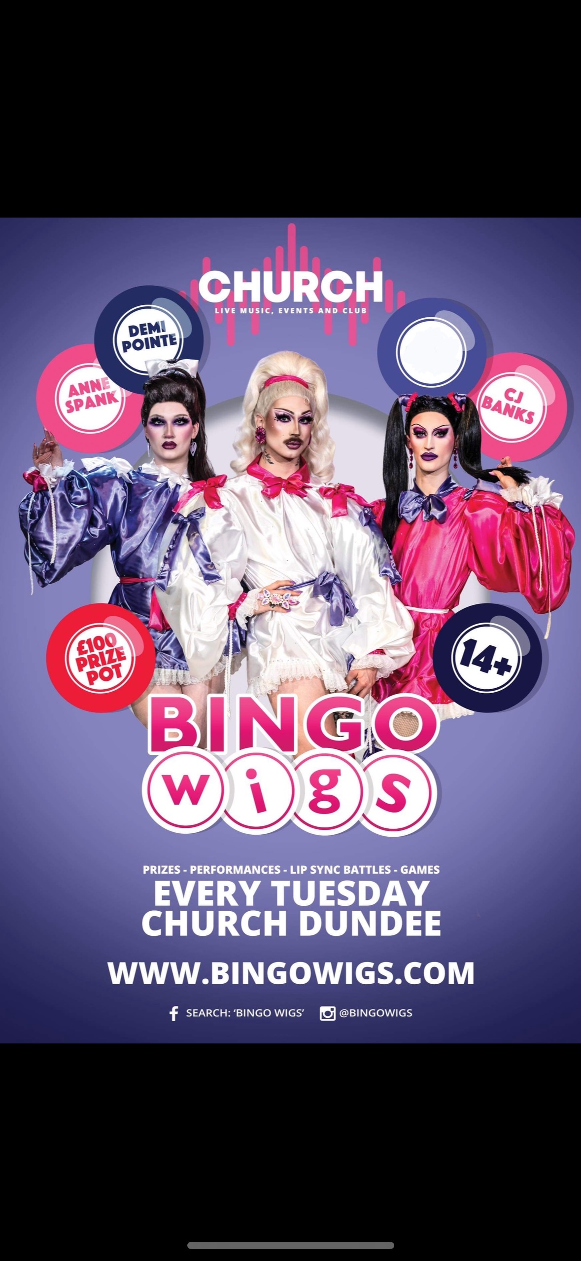 Bingo Wigs – Christmas Show