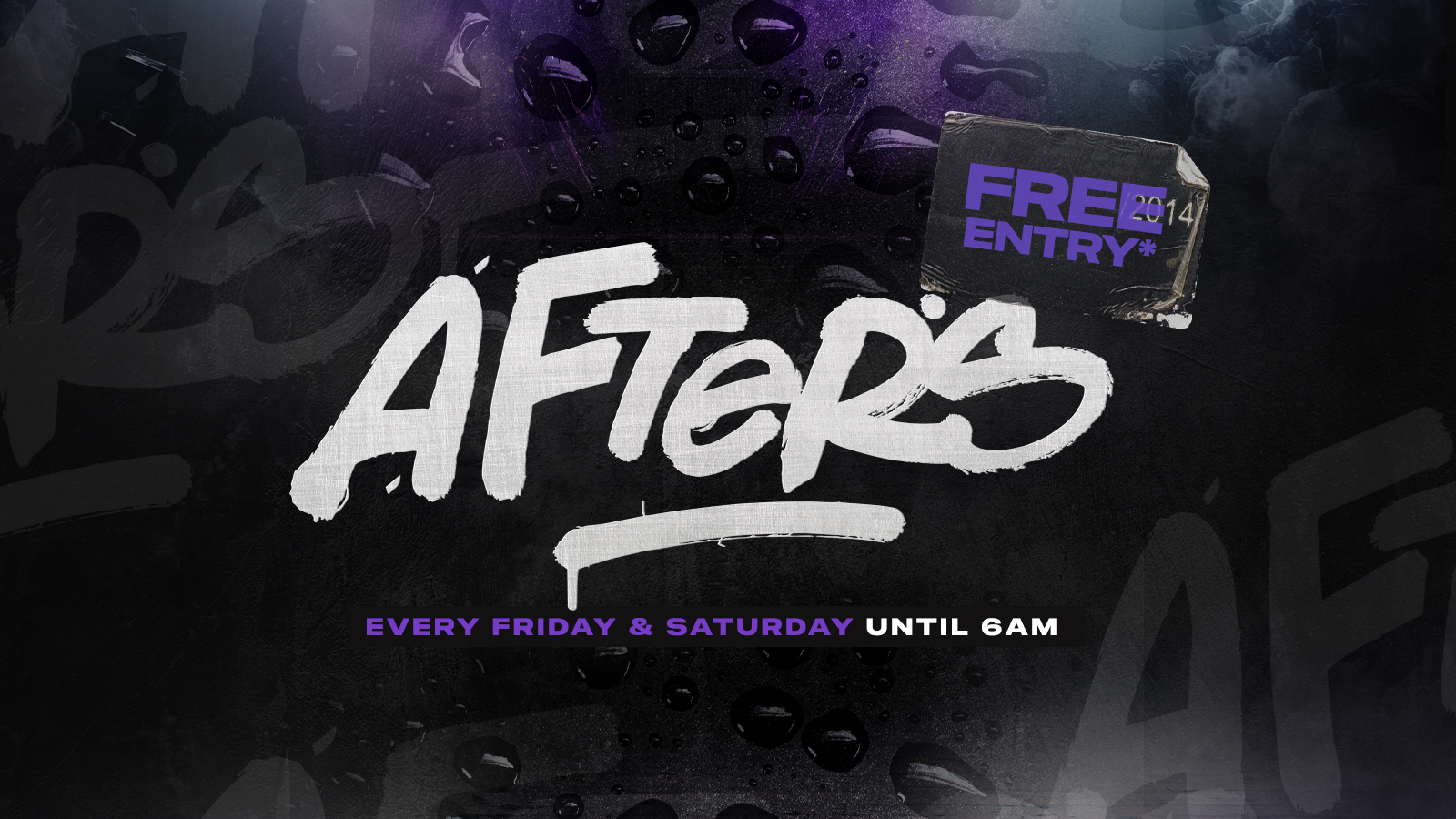 Afters 6AM Party | Every Friday & Saturday at Roper at Roper Hall ...