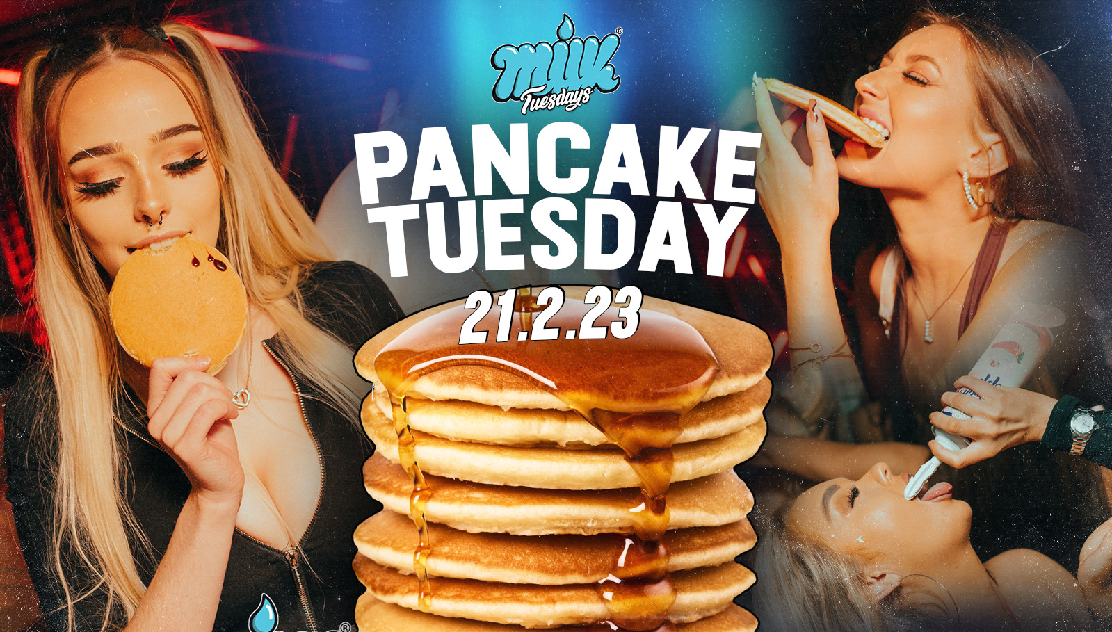 MILK TUESDAYS | PANCAKE DAY | EDINBURGH’S BIGGEST TUESDAY | BOURBON | 21ST FEBRUARY